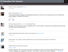 Tablet Screenshot of ef-teachers.com